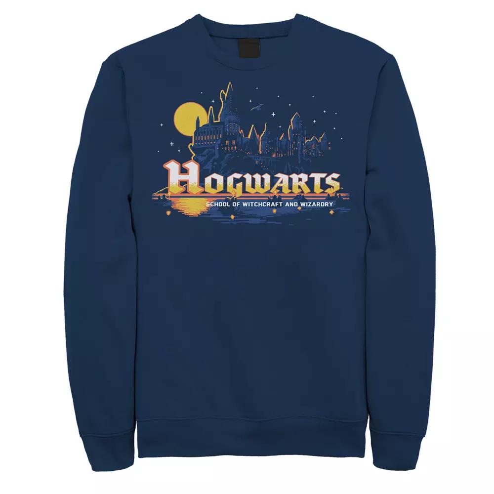 Men's Harry Potter Hogwarts Moon Portrait Sweatshirt,  Product Image