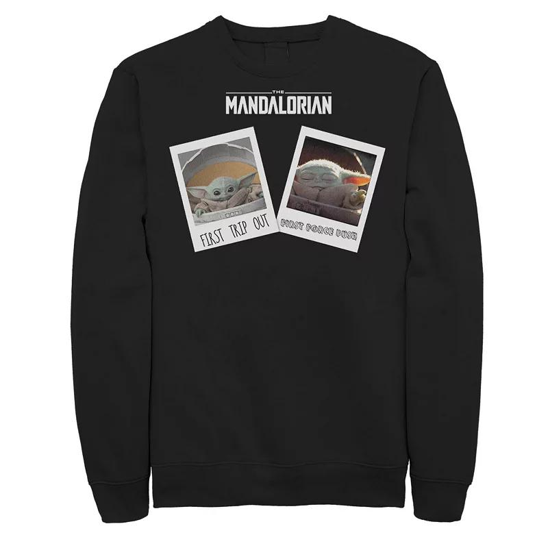 Men's Star Wars The Mandalorian The Child Photo Memories Sweatshirt,  Product Image