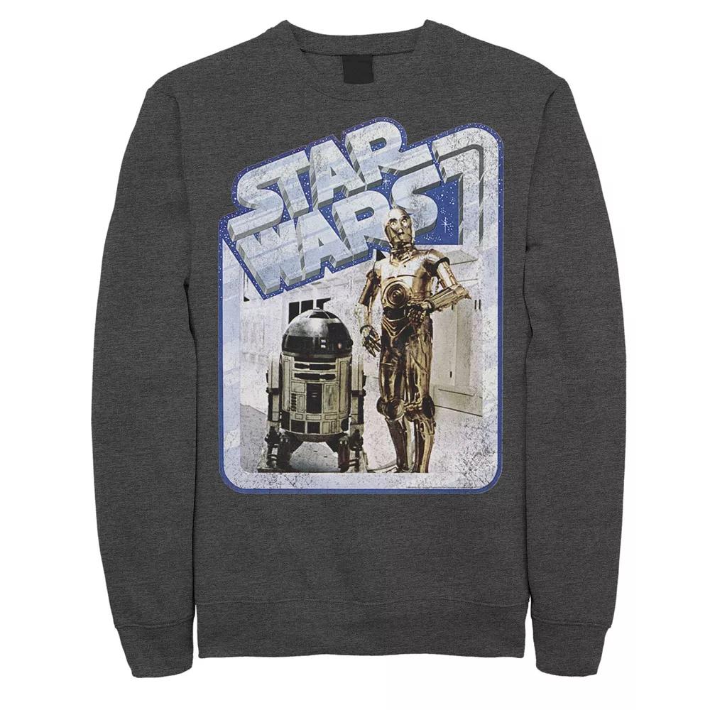 Men's Star Wars Comic Strip Sweatshirt, Size: 3XL, Black Product Image