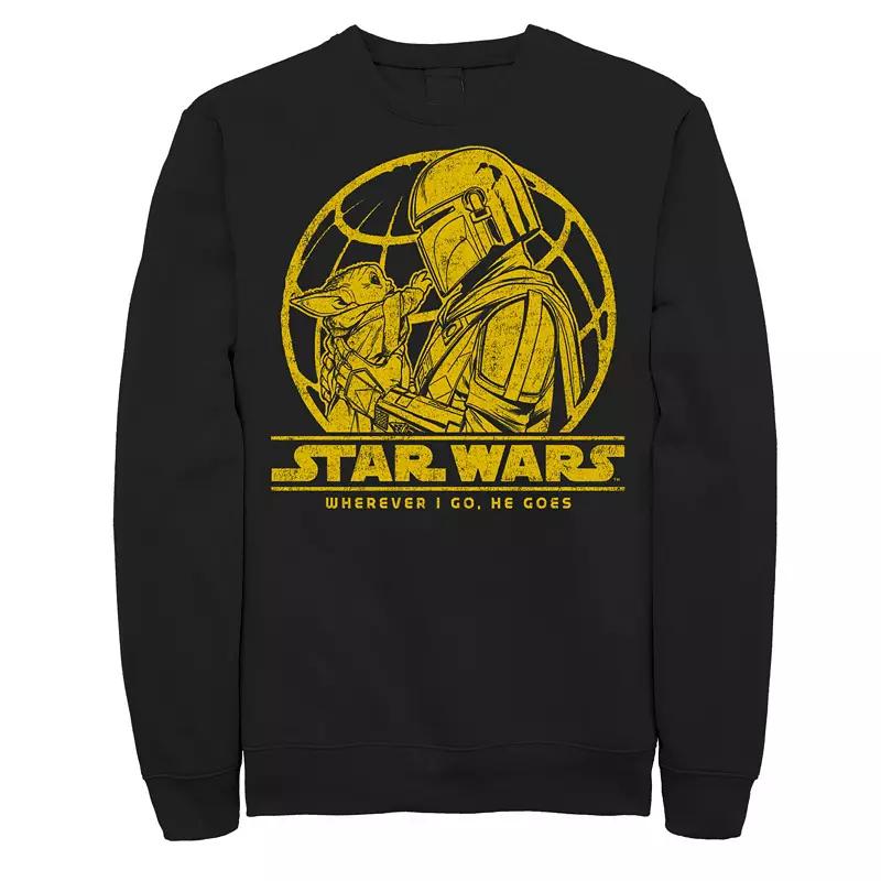 Men's Star Wars Globe Lockup Sweatshirt,  Product Image