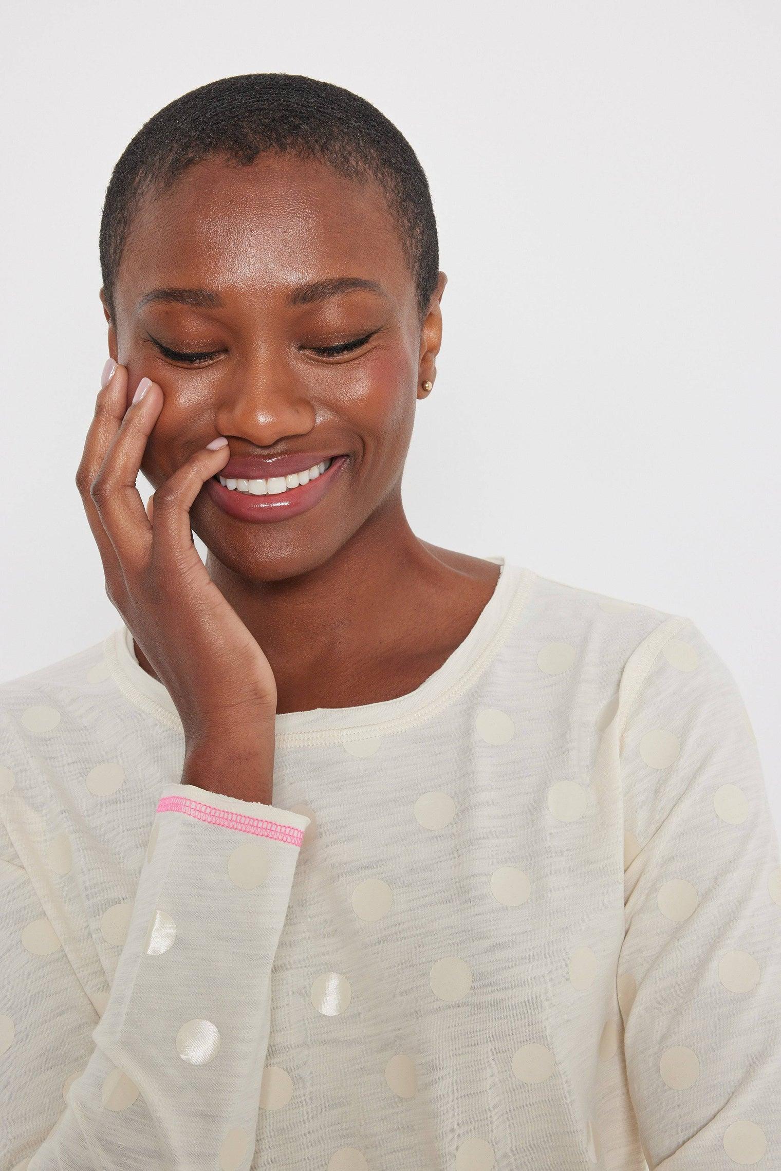 Spotted Long Sleeve Tshirt Product Image