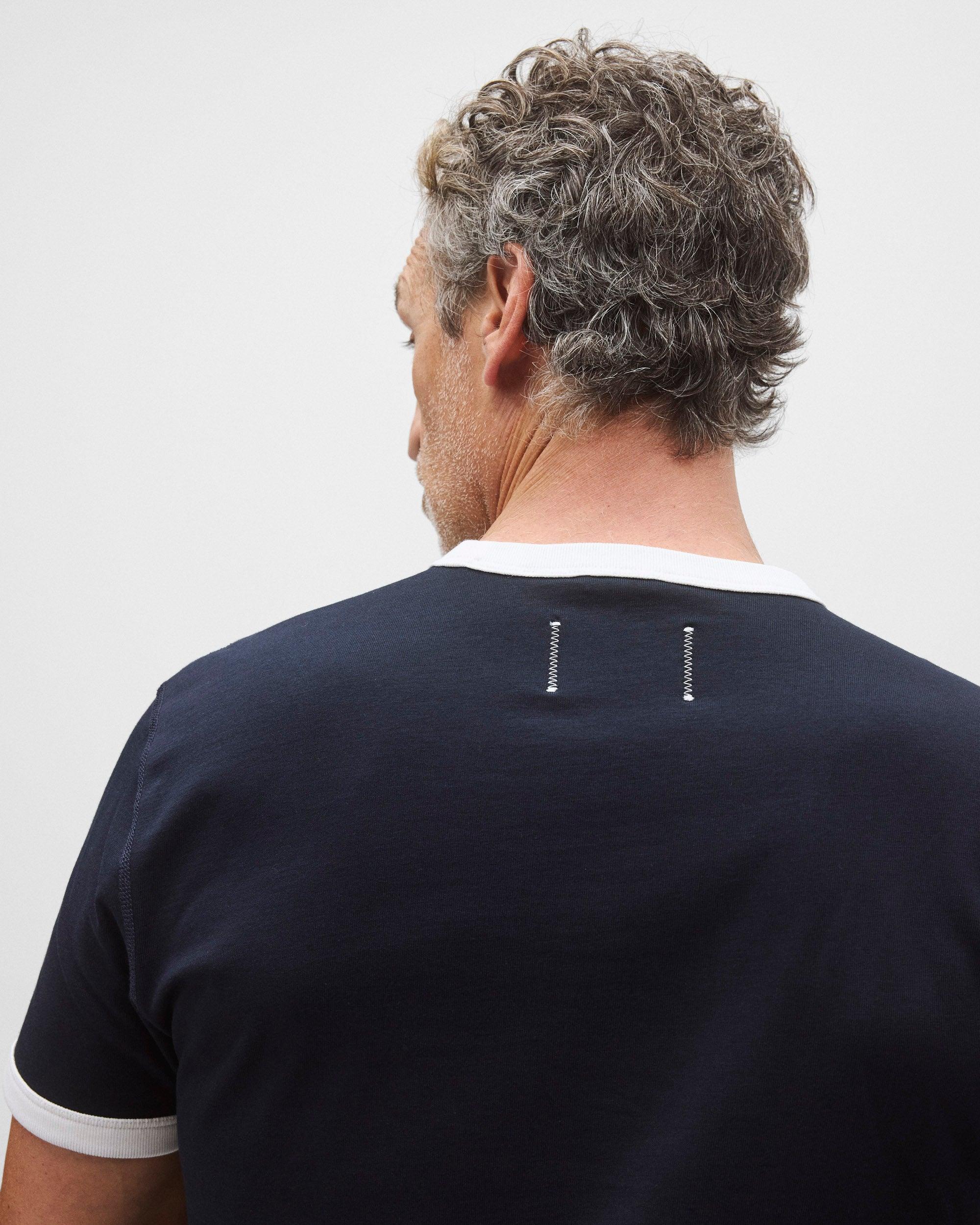 Midweight Jersey Ringer Standard T-Shirt Male Product Image