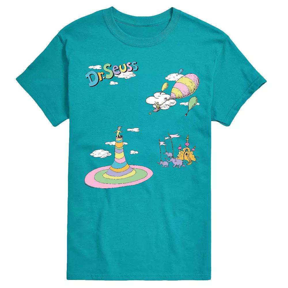Big & Tall Dr. Seuss Oh The Places You'll Go Icons Graphic Tee, Men's,  Product Image