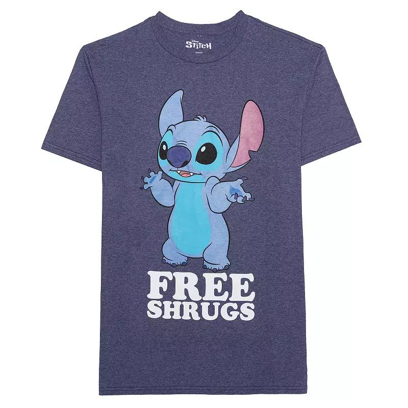 Disney's Lilo & Stitch Men's Free Shrugs Graphic Tee,  Product Image