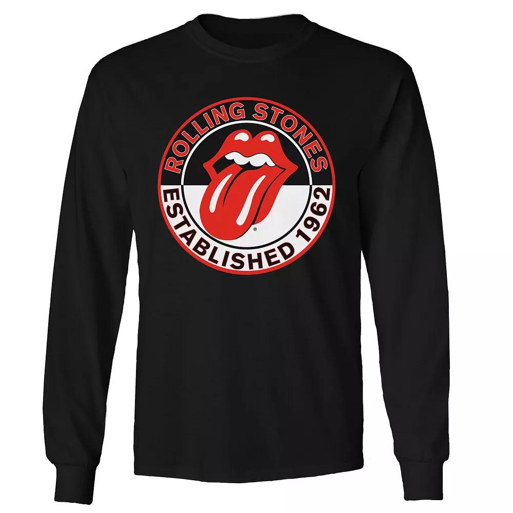 Men's Rolling Stones Est 1962 Long Sleeve Tee, Adult Unisex,  Product Image