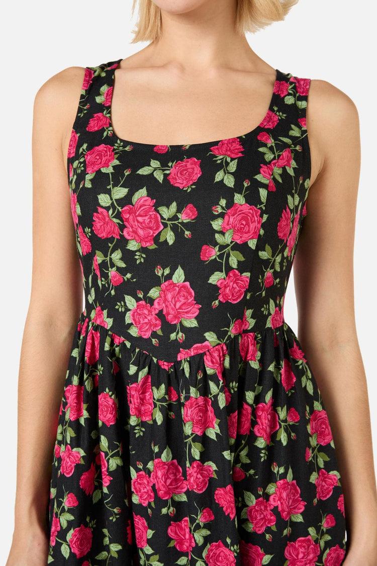 Winter Rose Midi Dress Product Image
