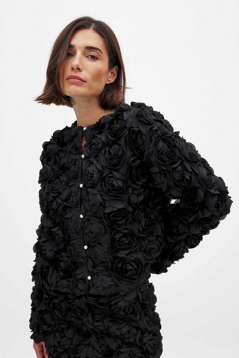 Flower Details Jacket Product Image