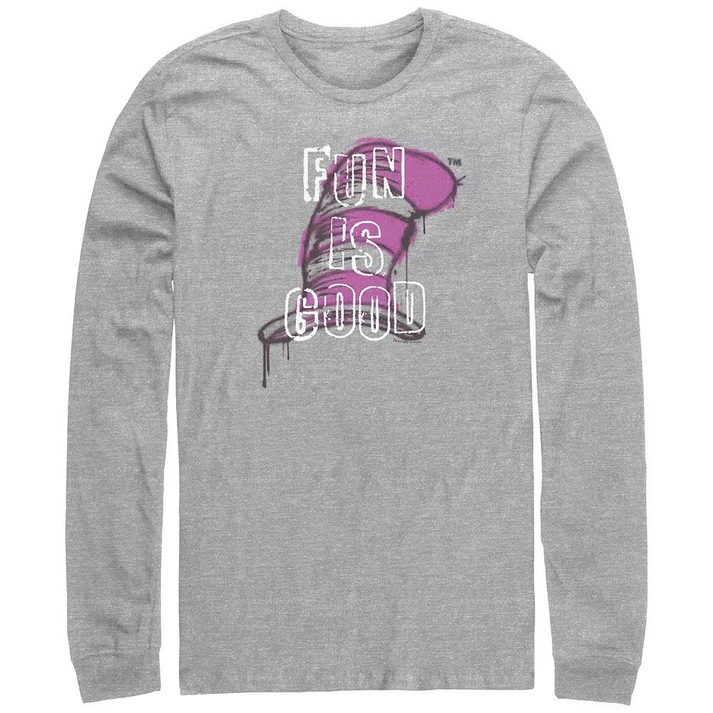 Big & Tall Dr. Seuss Fun Is Good Long Sleeve Graphic Tee, Men's,  Product Image
