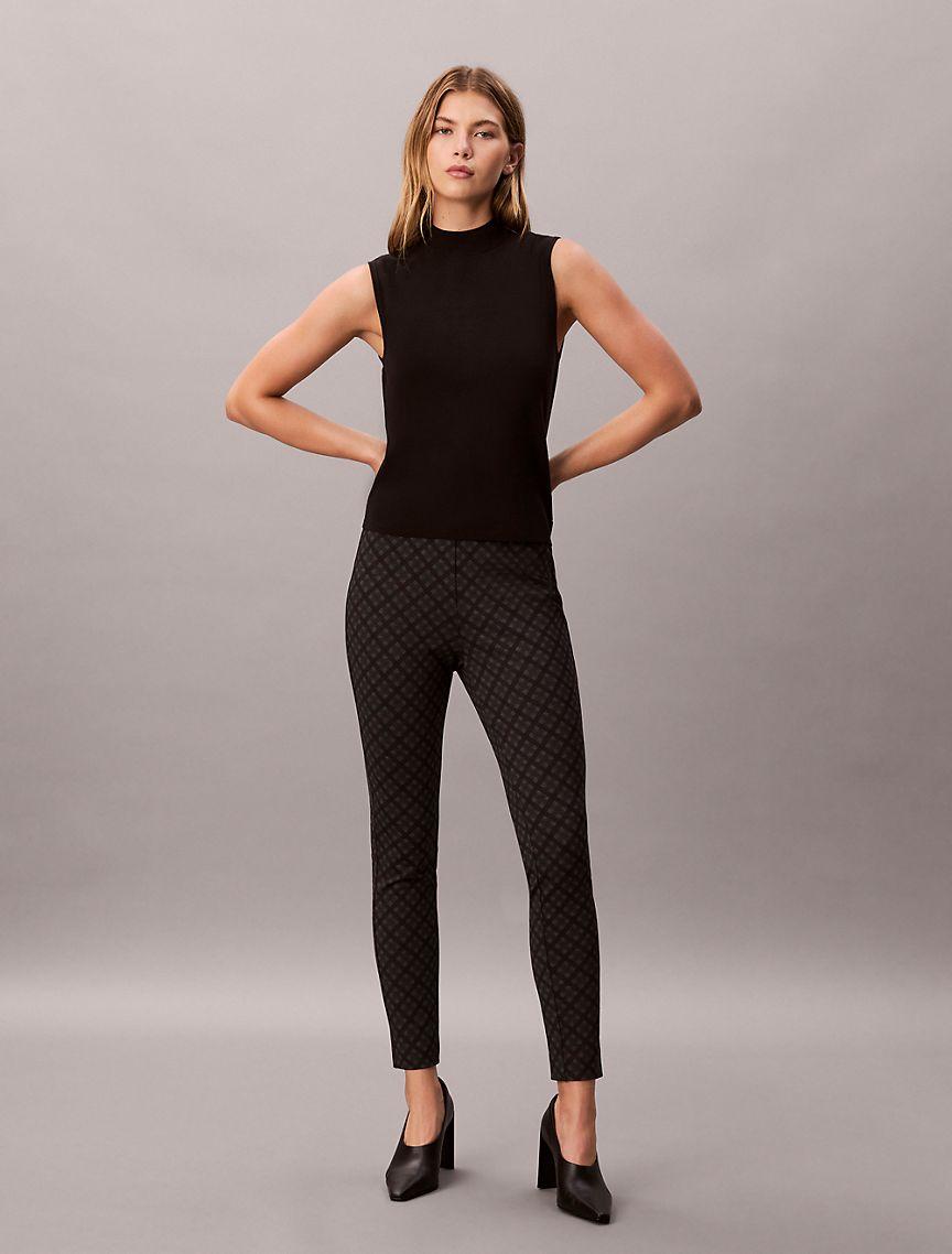 Ponte Skinny Fit Pants Product Image