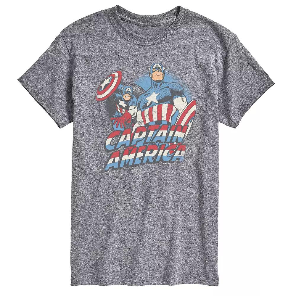 Men's Marvel Captain America Retro Graphic Tee,  Product Image