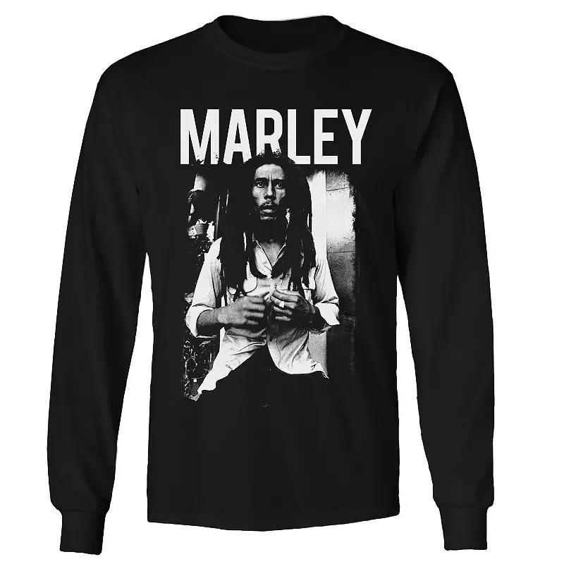 Men's Bob Marley Long Sleeve Tee,  Product Image