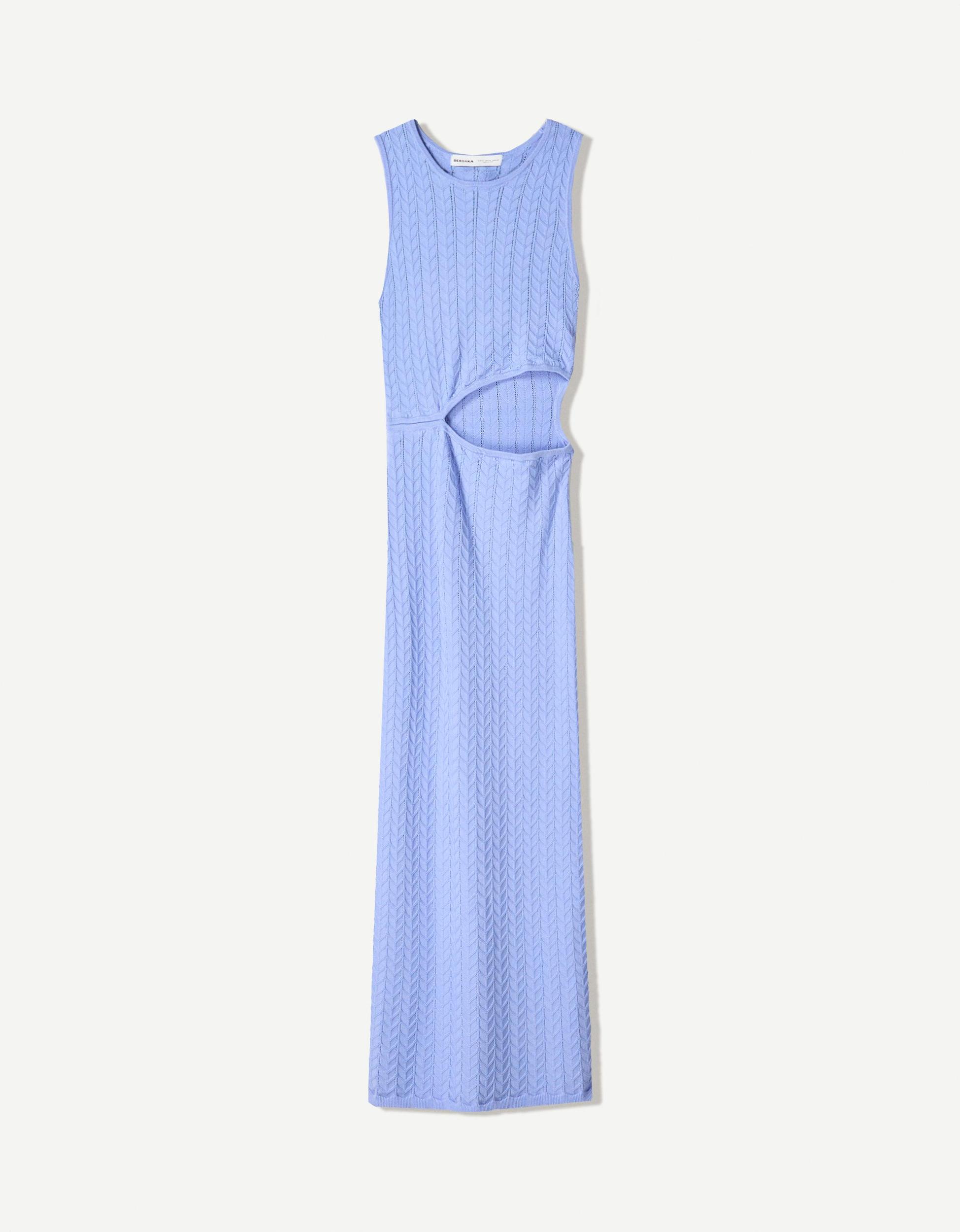 Midi dress with cut-out detail Product Image