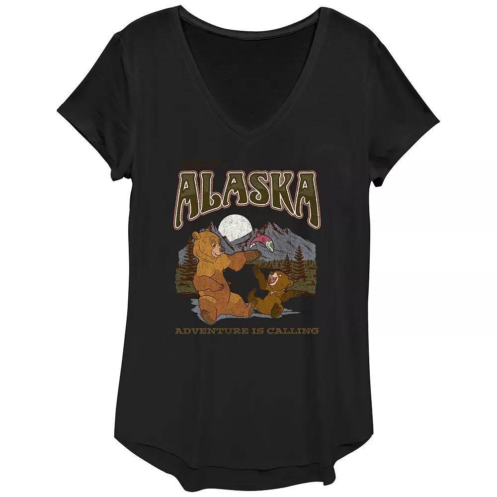 Women's Brother Bear Visit Alaska Graphic Tee, Girl's,  Product Image