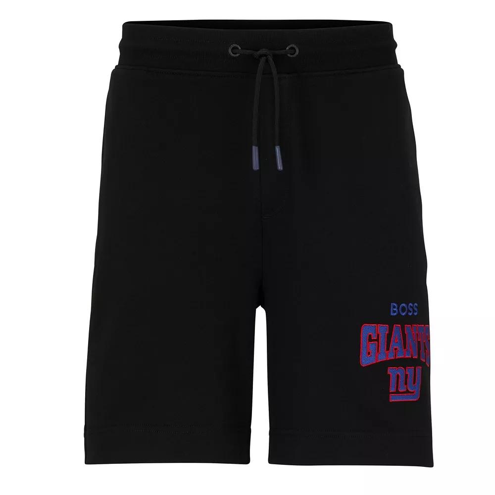 Men's BOSS X NFL  Black/Royal New York Giants Snap Shorts, Size: 2XL Product Image