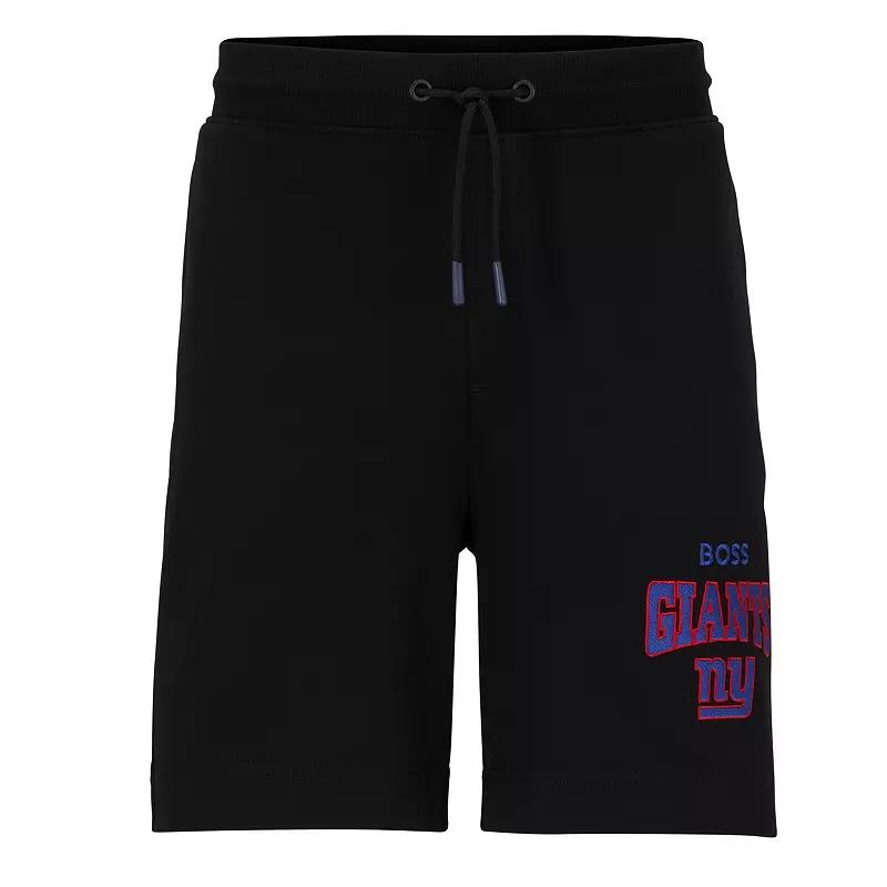Men's BOSS X NFL  Black/Royal New York Giants Snap Shorts, Size: 2XL Product Image