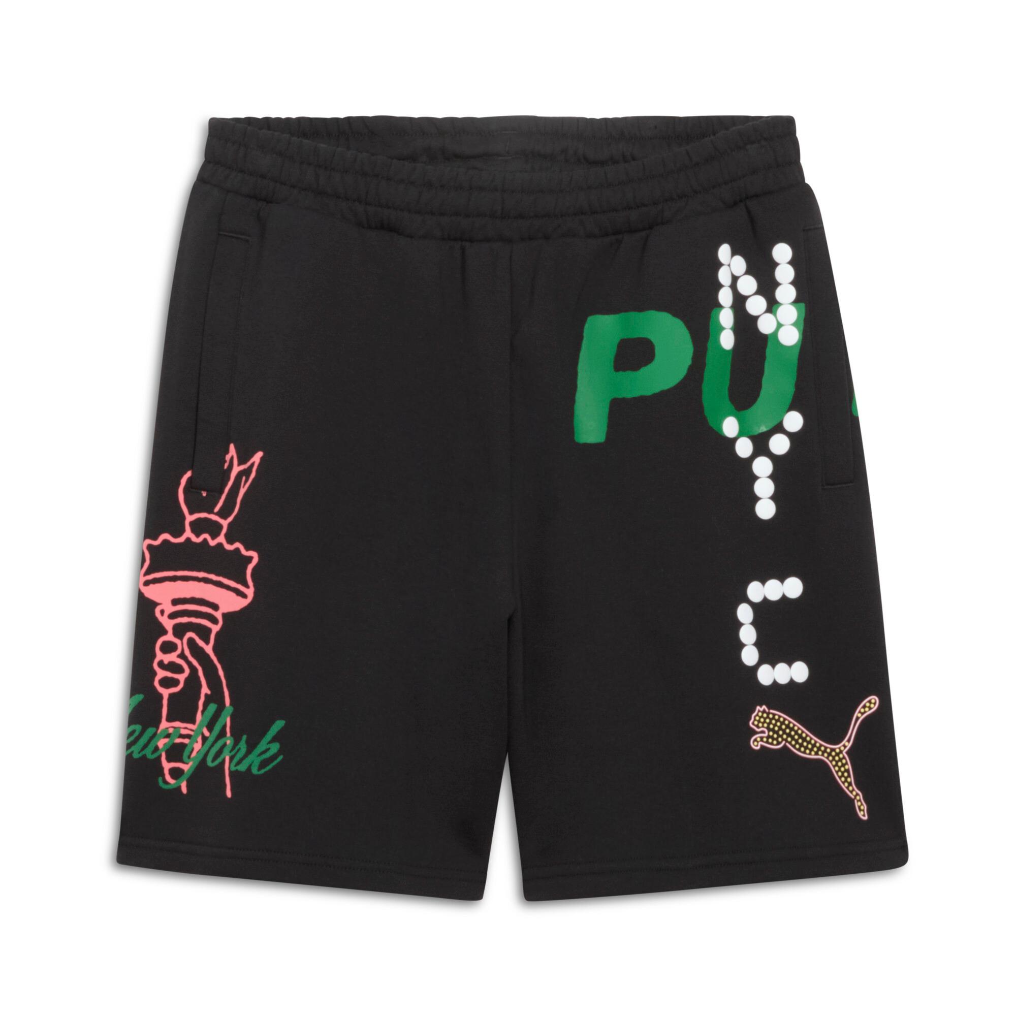 PUMA Wardrobe Essentials Bright Lights NYC Flagship Men's 7" Shorts Product Image