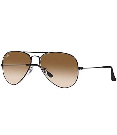 Ray-Ban Aviator Gradient Sunglasses Frame Brown Lenses Product Image