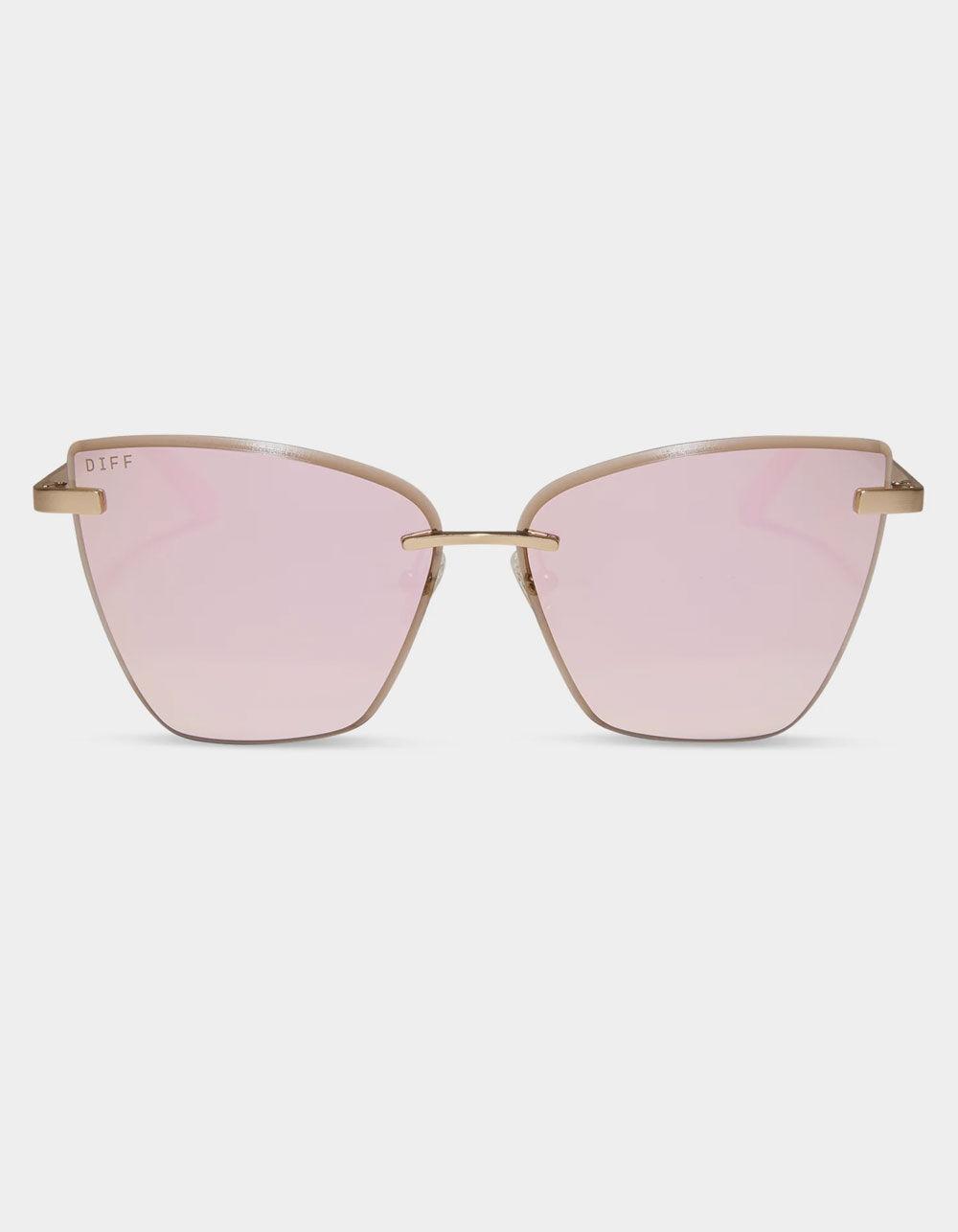 DIFF EYEWEAR Becky V Sunglasses - ROSE GOLD Product Image