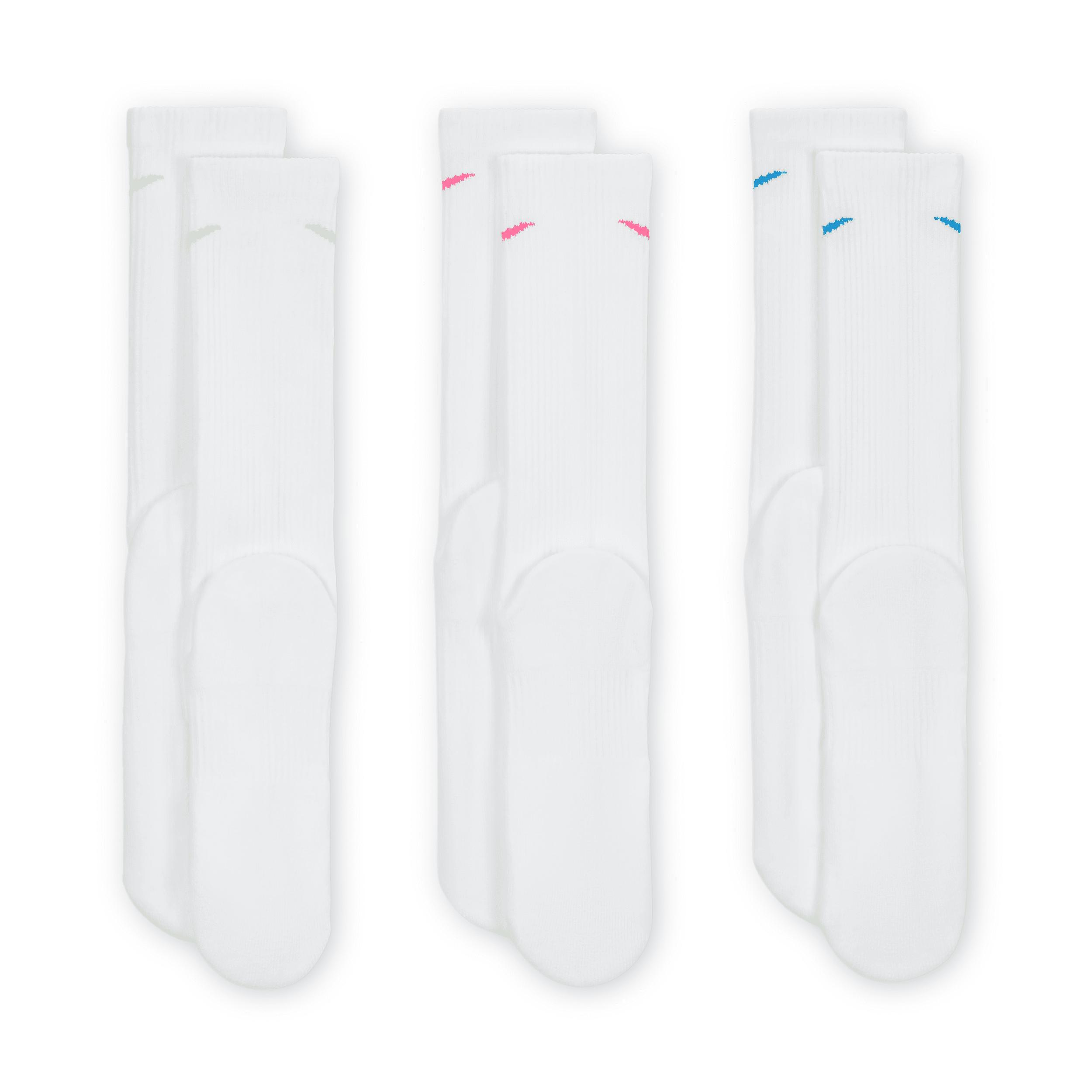Nike Unisex Everyday Plus Cushioned Training Crew Socks (3 Pairs) | SX6888-938 Product Image