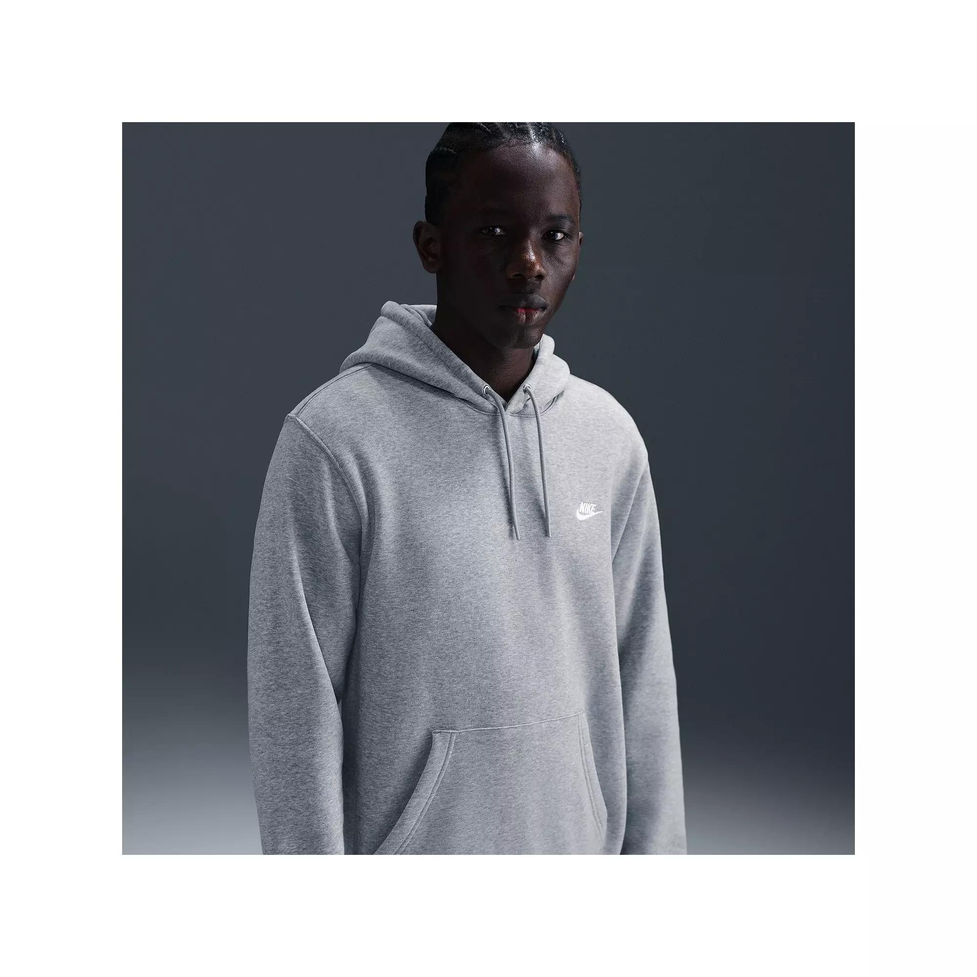 Big & Tall Nike Club Pull-Over Fleece Hoodie, Men's,  Product Image