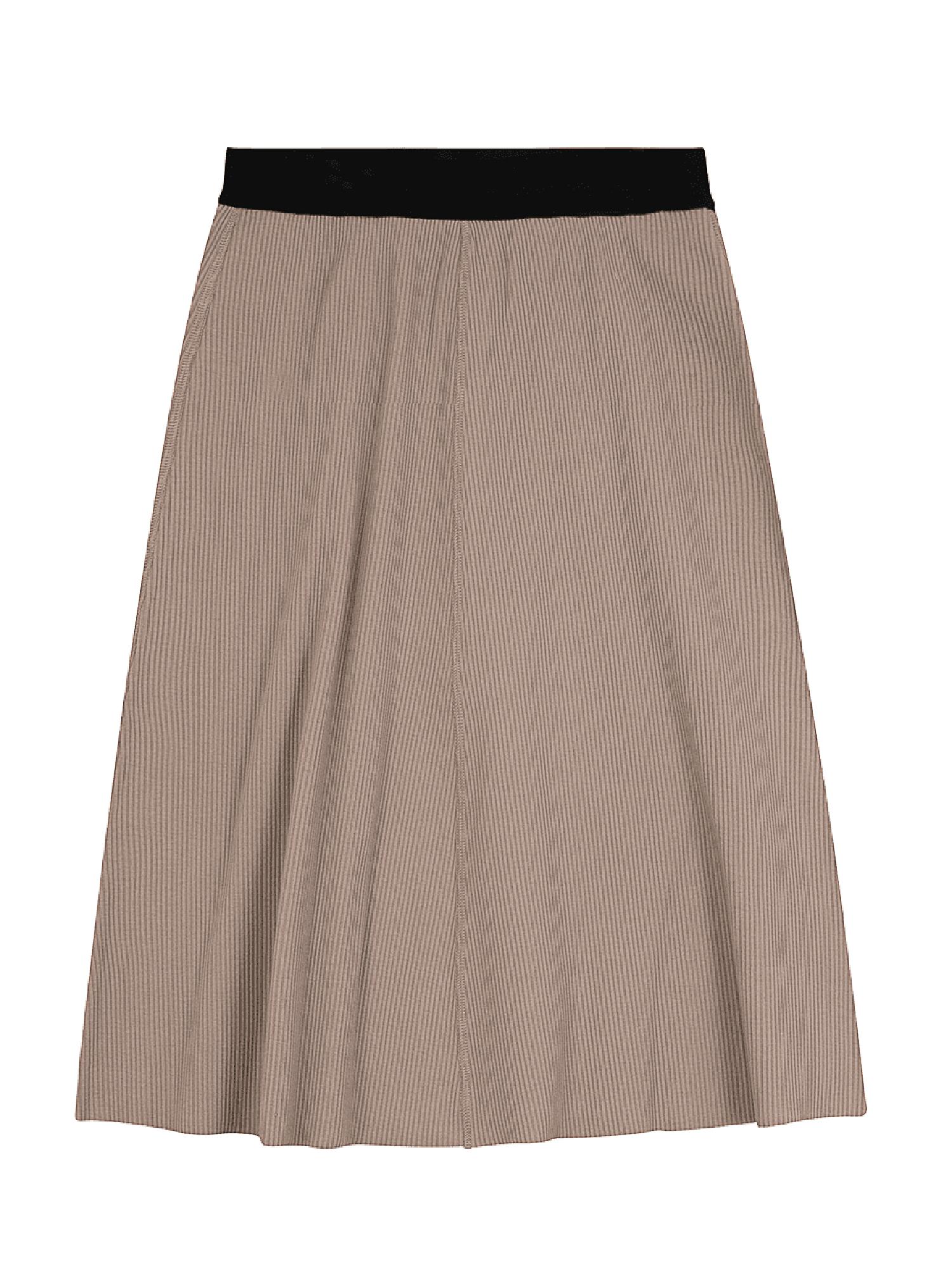 FYI Ribbed Flare Skirt Product Image