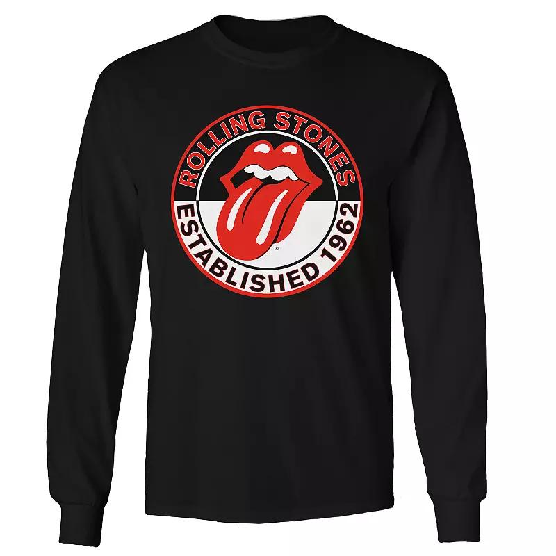 Men's Rolling Stones Est 1962 Long Sleeve Tee, Adult Unisex,  Product Image