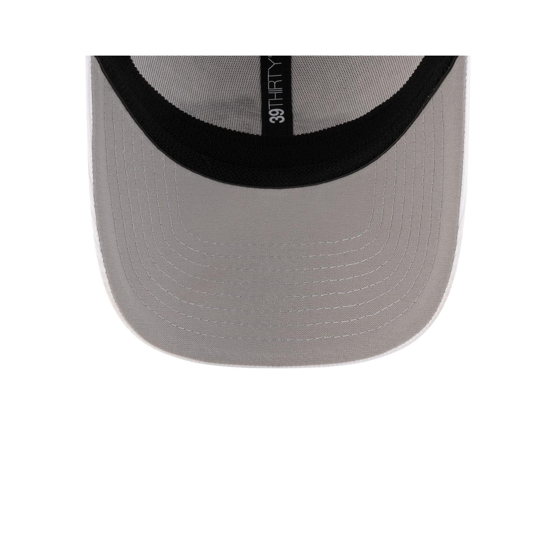 Birmingham Stallions White 39THIRTY Stretch Fit Hat Male Product Image