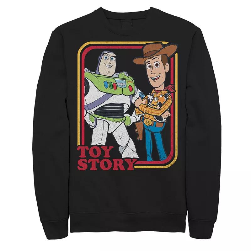 Disney / Pixar's Toy Story Buzz Lightyear And Woody Men's Sweatshirt,  Product Image