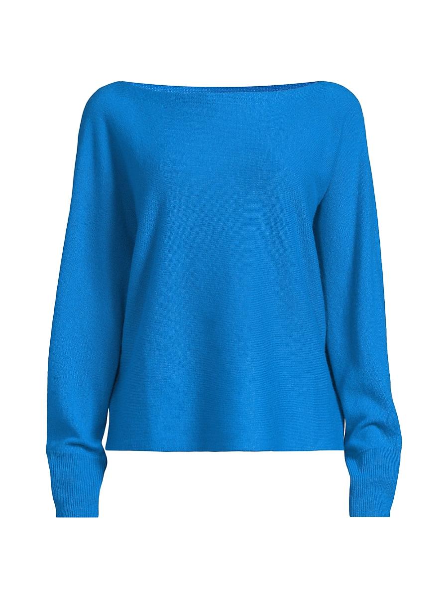 Womens Yangon Cashmere Boatneck Sweater Product Image