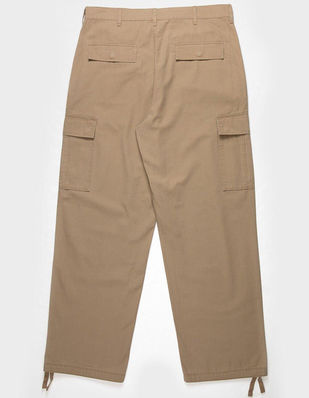 RSQ Mens Loose Cargo Ripstop Pants - ACORN Product Image
