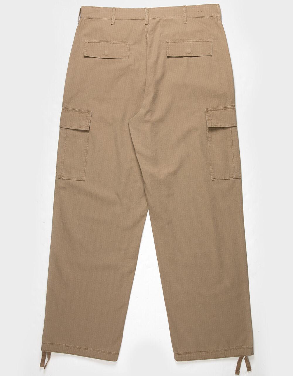 RSQ Mens Loose Cargo Ripstop Pants - ACORN Product Image