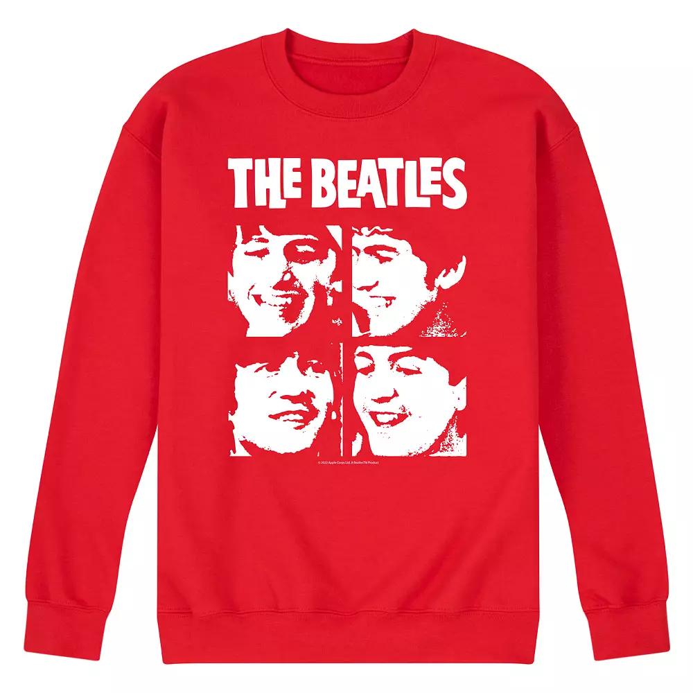 Men's The Beatles Faces Sweatshirt,  Product Image