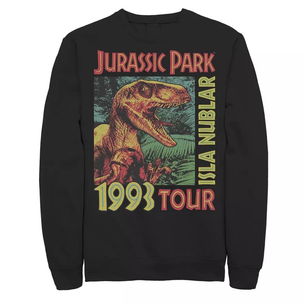 Men's Jurassic Park Isla Nublar 1993 Tour Poster Sweatshirt,  Product Image