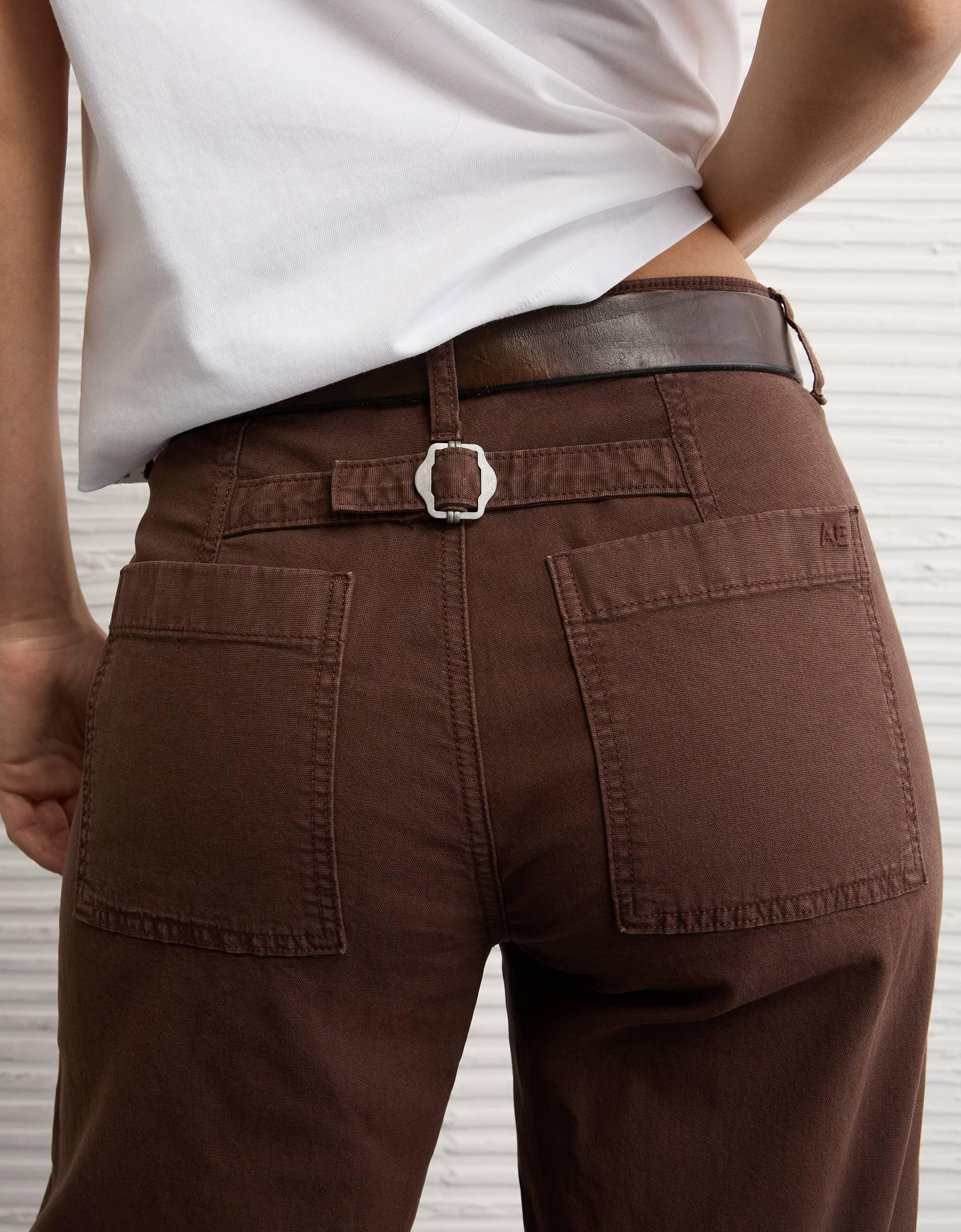 AE Stretch High-Waisted Utility Stovepipe Pant Product Image