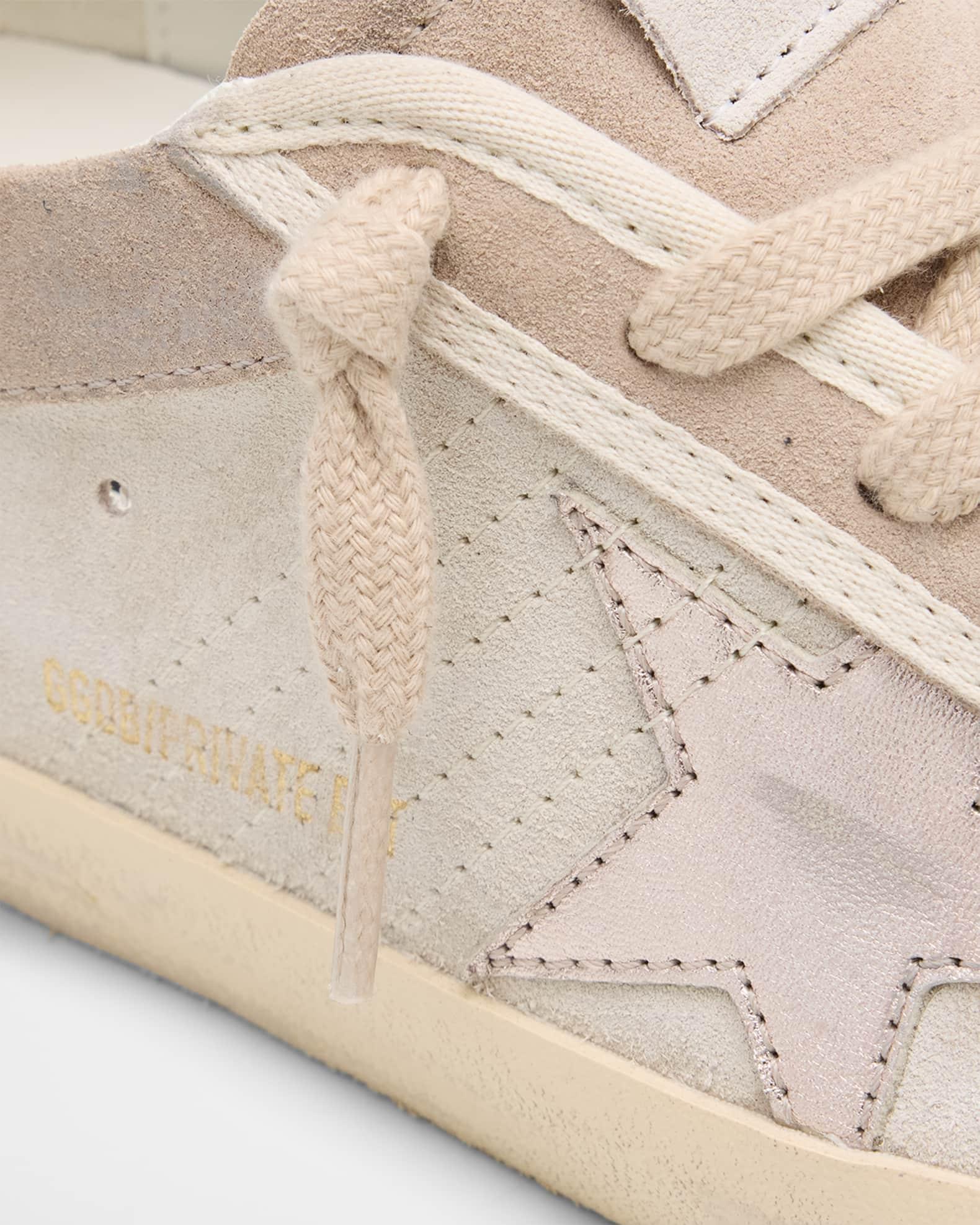 Superstar Mixed Leather Low-Top Sneakers Product Image