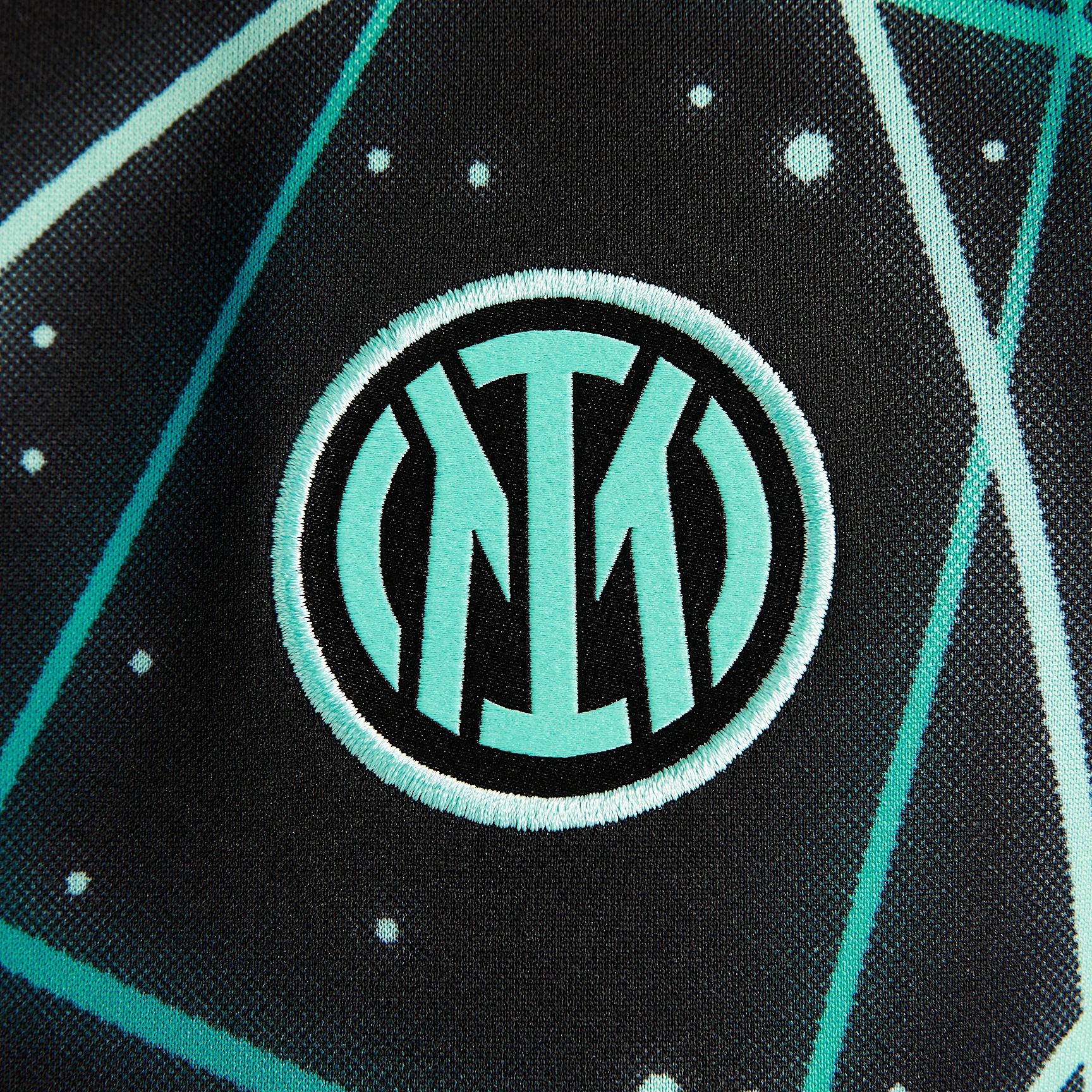 Inter Milan Academy Pro Nike Mens Dri-FIT Soccer Pre-Match Short-Sleeve Top | IF3969-011 Product Image