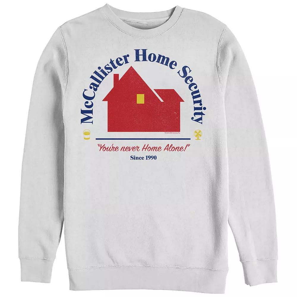 Big & Tall Home Alone McCallister Home Security Logo Graphic Fleece, Men's,  Product Image