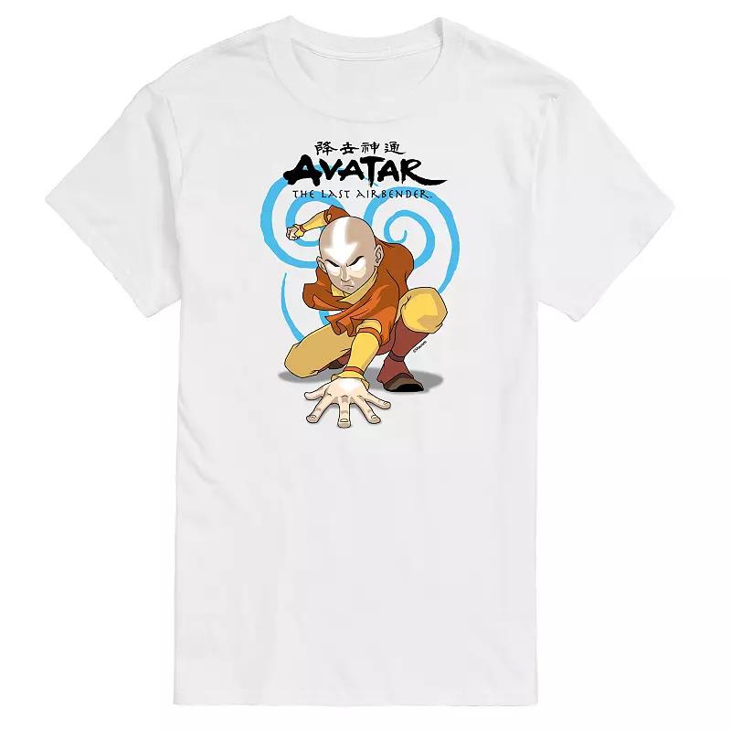 Big & Tall Avatar The Last Airbender AANG Graphic Tee, Men's,  Product Image
