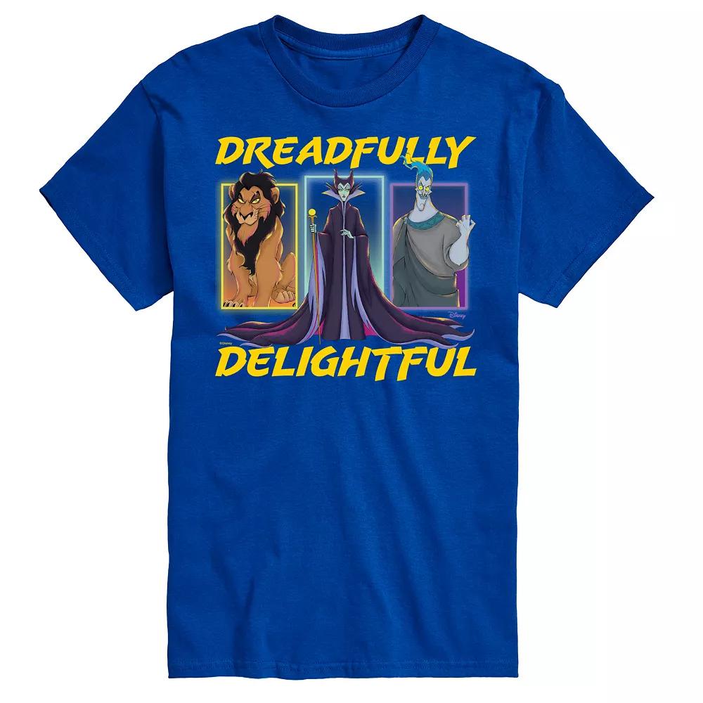 Disney Villains Men's Dreadfully Delightful Graphic Tee,  Product Image