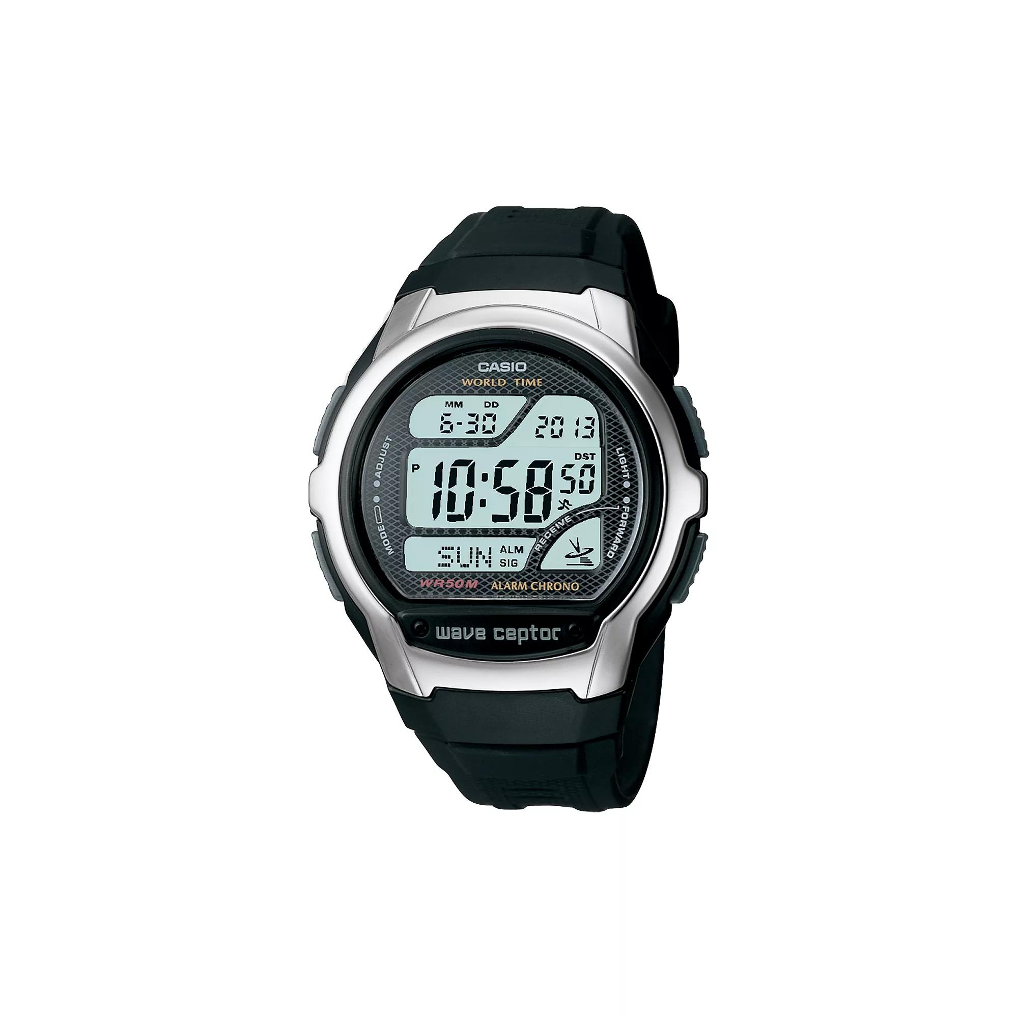 Casio Men's Wave Ceptor Atomic Digital Chronograph Watch - WV58A-1AV, Multicolor Product Image