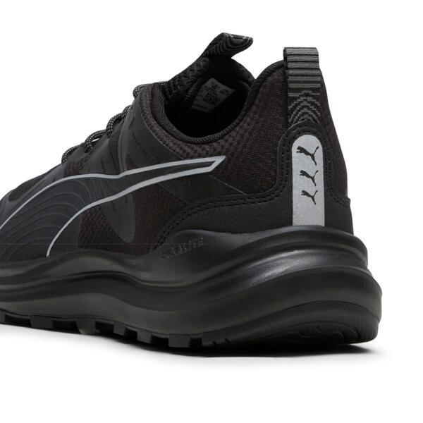 PUMA Reflect Lite Trail PTX Women's Running Shoes in Black/Silver/Cool Dark Grey Product Image