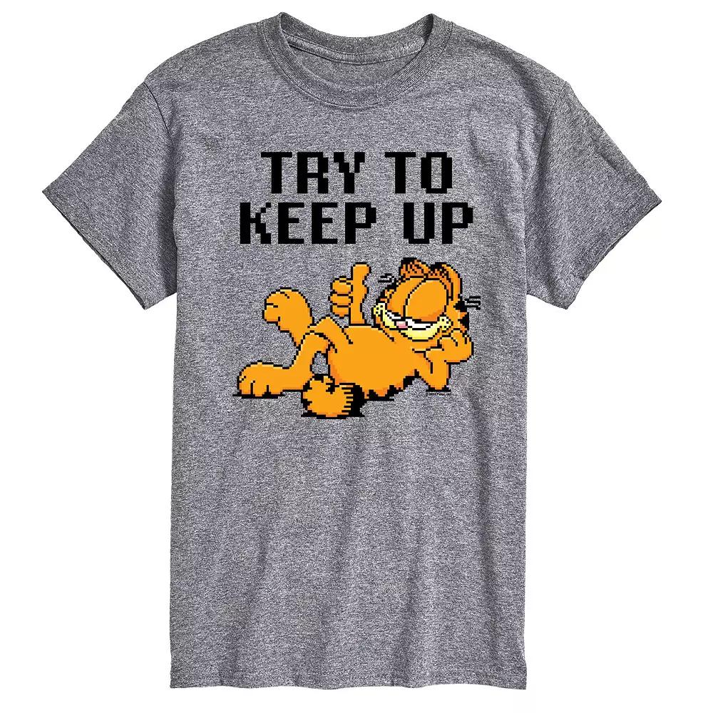 Men's Garfield Try To Keep Up Graphic Tee,  Product Image