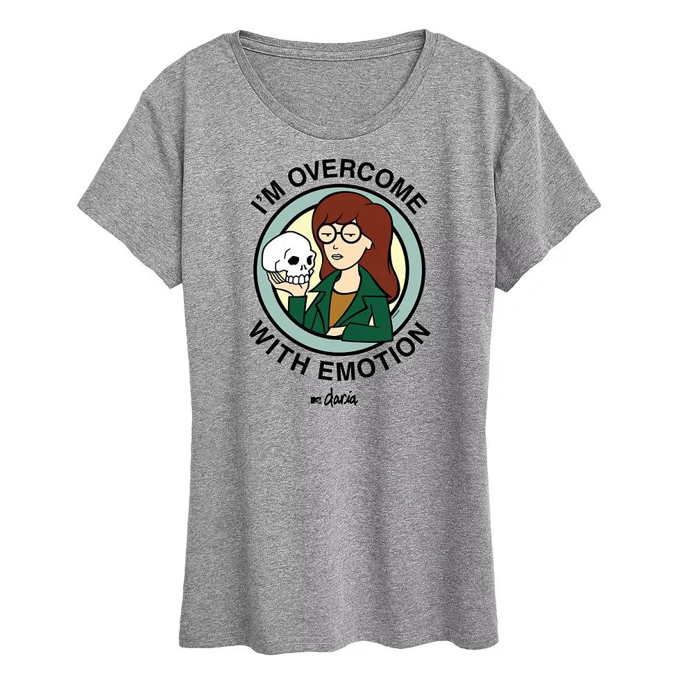 Women's Daria I'm Overcome With Emotion Graphic Tee, Girl's,  Product Image