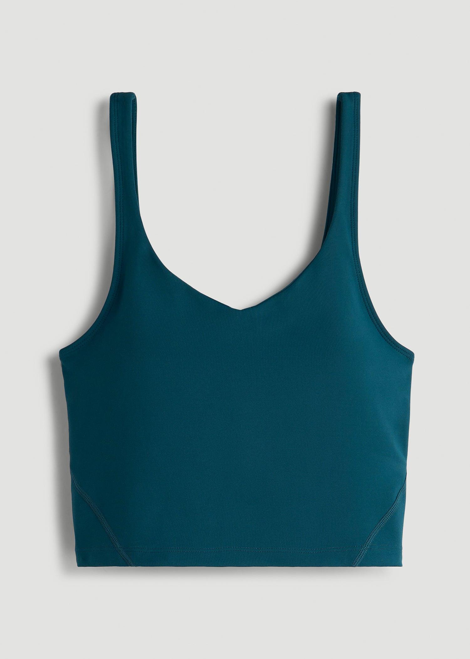 Balance Tank Top for Tall Women in Deep Water Female Product Image