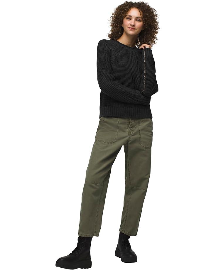 Pine Stripe Wool Waffle Stripe Crew Neck Product Image