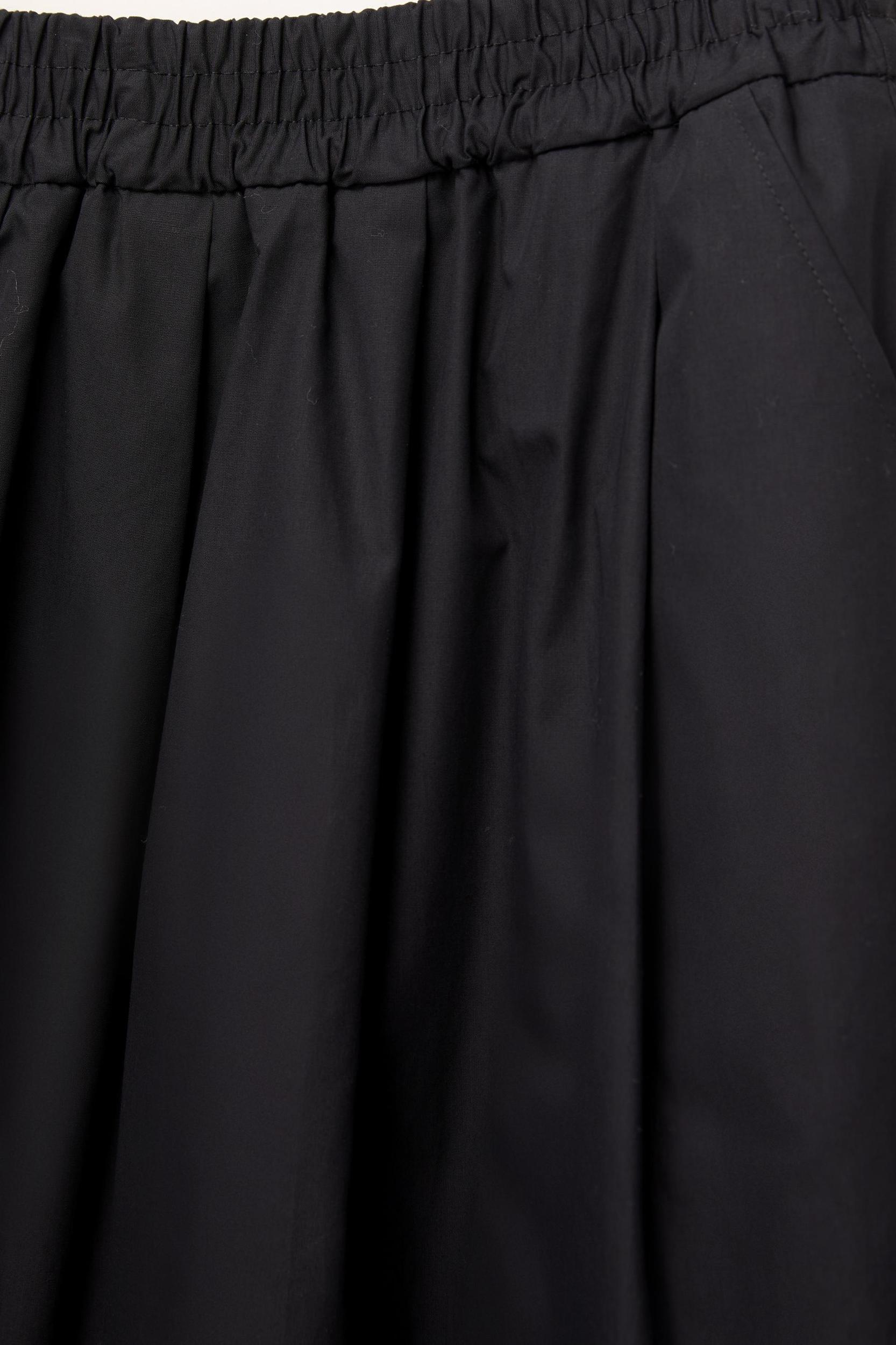 Poplin midi skirt Product Image