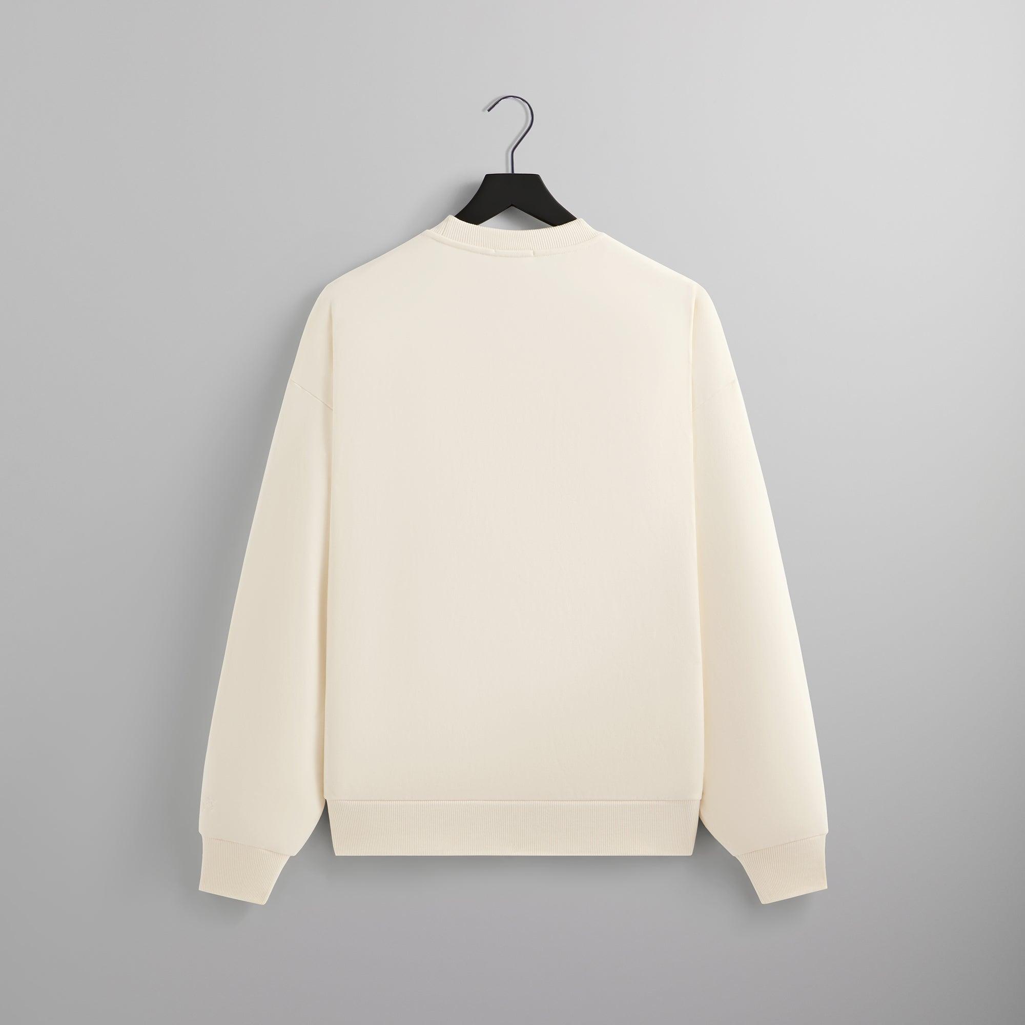 Kith Serif Nelson Crewneck - Sandrift Male Product Image