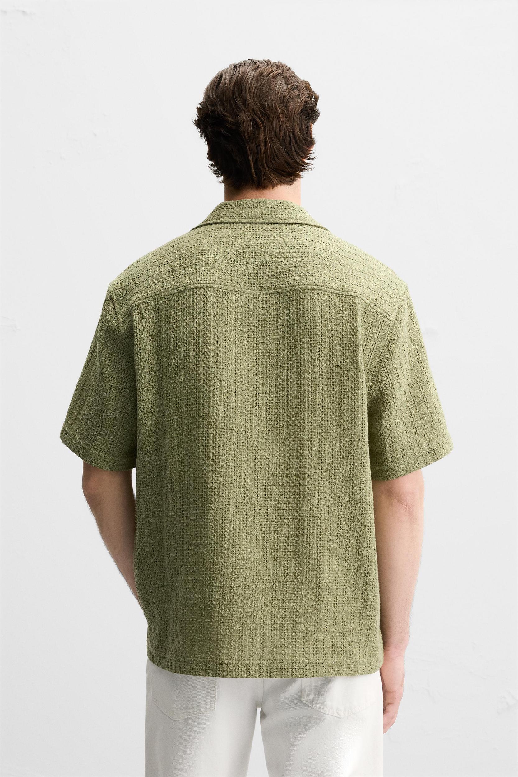 GEOMETRIC JACQUARD SHIRT Product Image