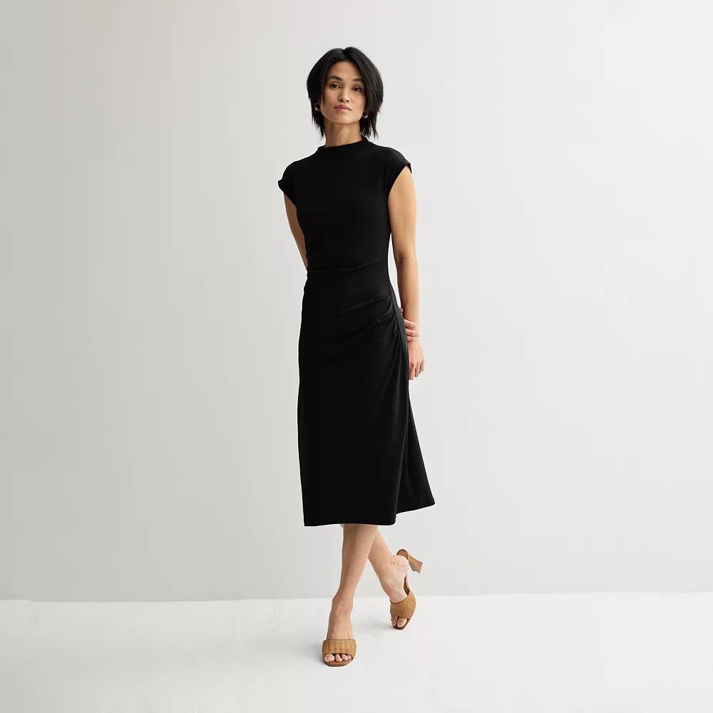 Women's Nine West Mock Neck Knit Dress,  Product Image