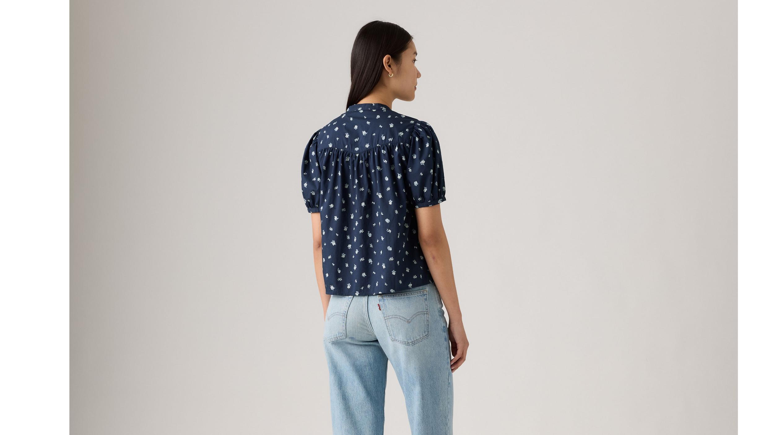 Amelie Poplin Blouse Product Image